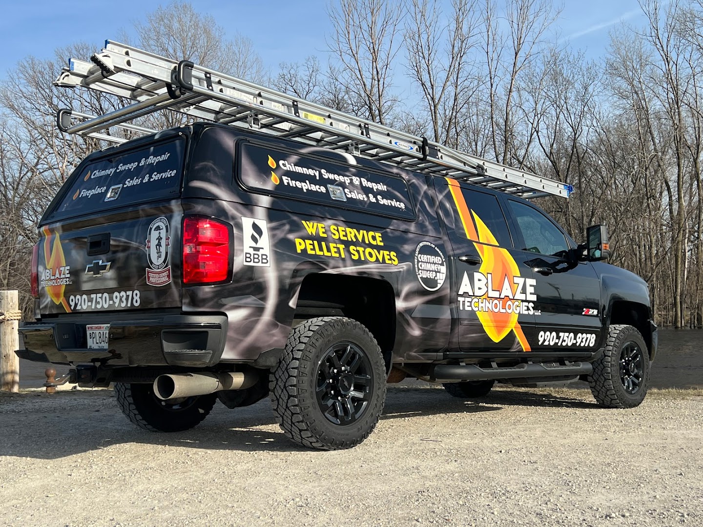 Ablaze Technologies, LLC - Professional chimney cleaning and repair services in Shiocton, Wisconsin