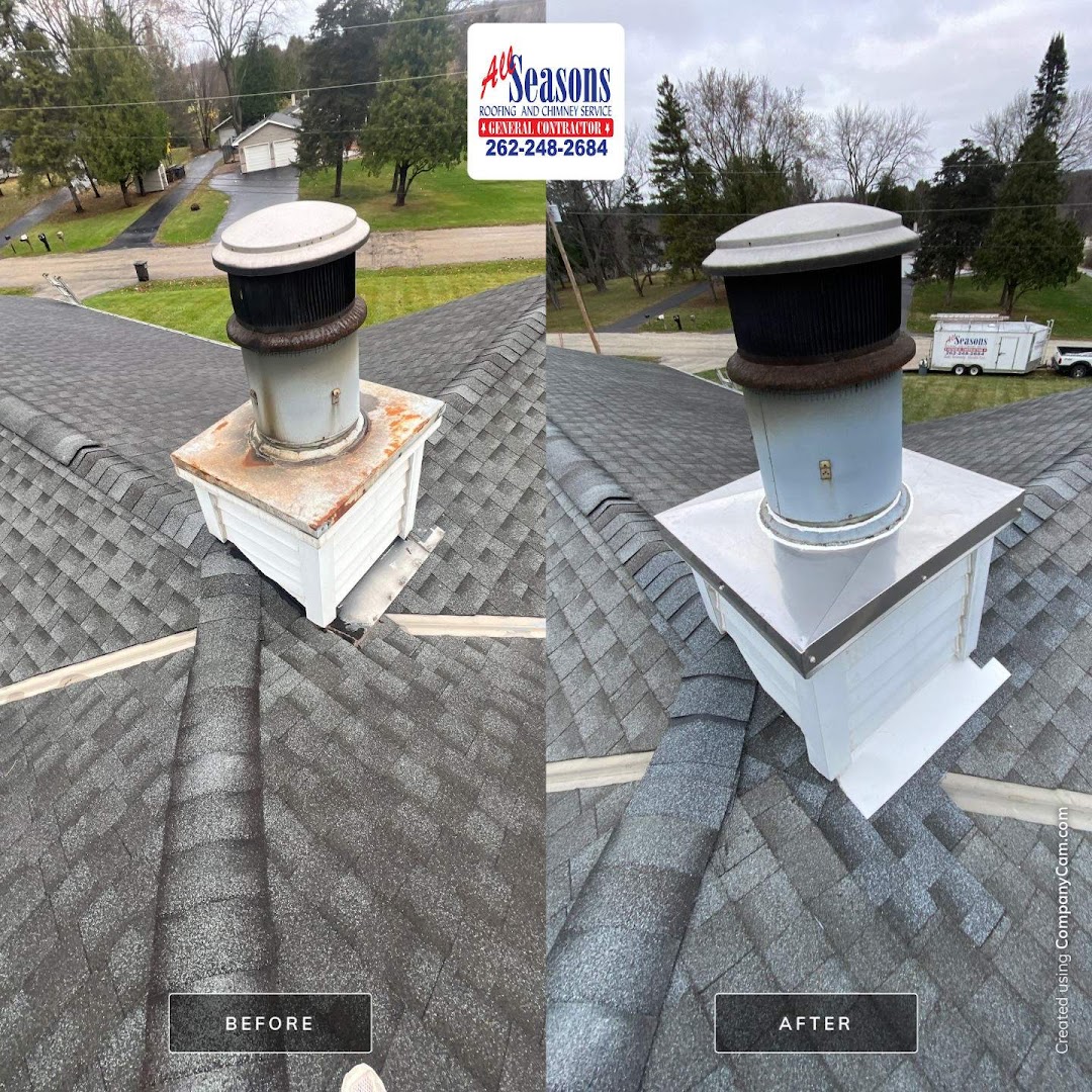 All Seasons Roofing and Chimney Service - Professional chimney cleaning and repair services in Elkhorn, Wisconsin