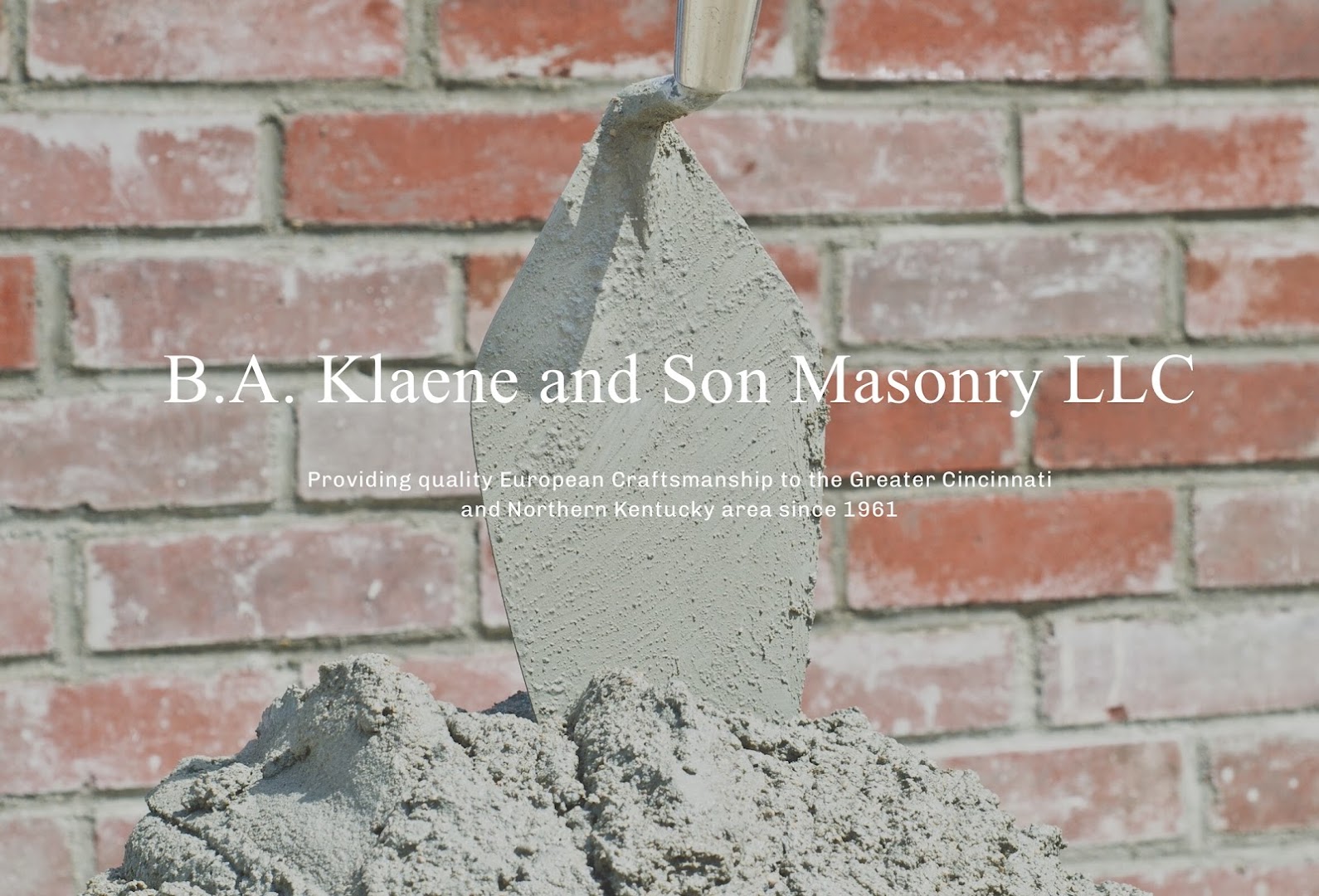 B.A. Klaene & Son Masonry LLC - Professional chimney cleaning and repair services in Cincinnati, Ohio