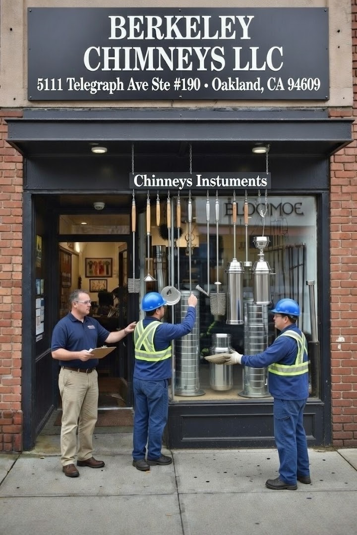Berkeley Chimneys LLC chimney services work photo 5 - Professional chimney cleaning and repair in Oakland, California
