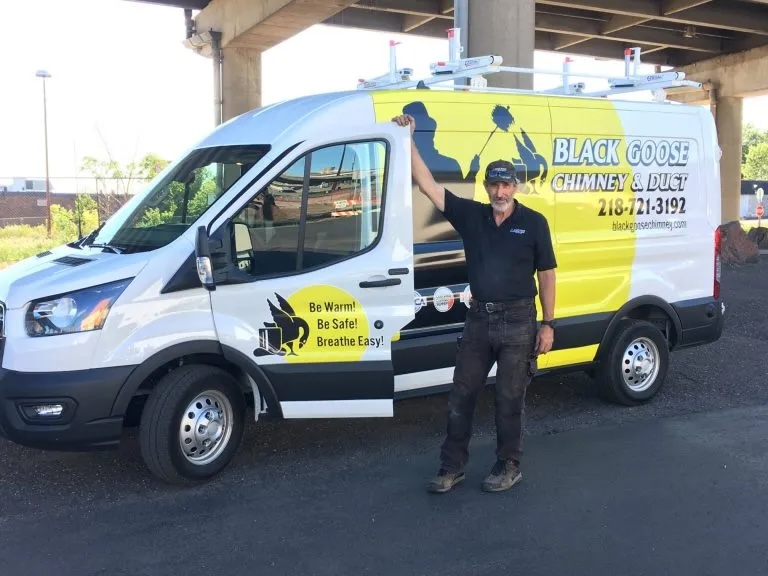 Black Goose Chimney & Duct - Professional chimney cleaning and repair services in Hermantown, Minnesota