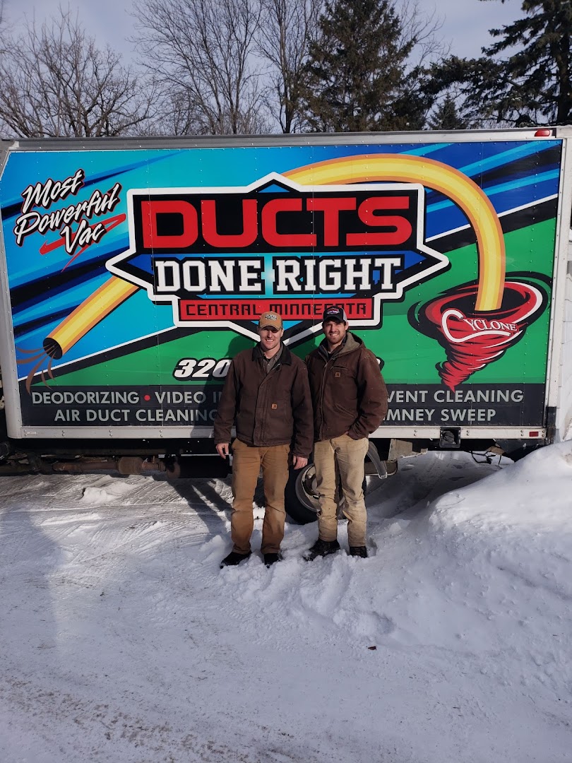 Ducts Done Right - Professional chimney cleaning and repair services in Alexandria, Minnesota