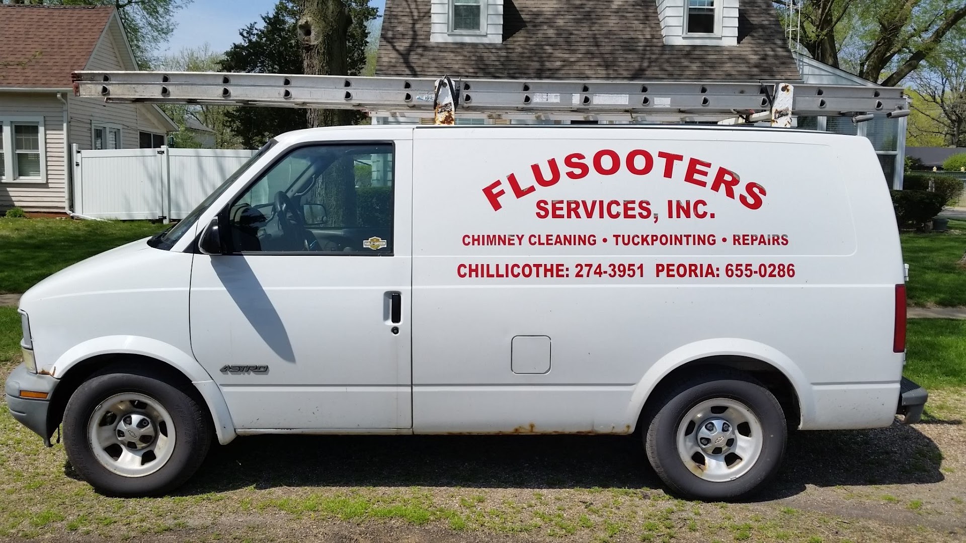 Flusooters Services, Inc. - Professional chimney cleaning and repair services in Chillicothe, Illinois