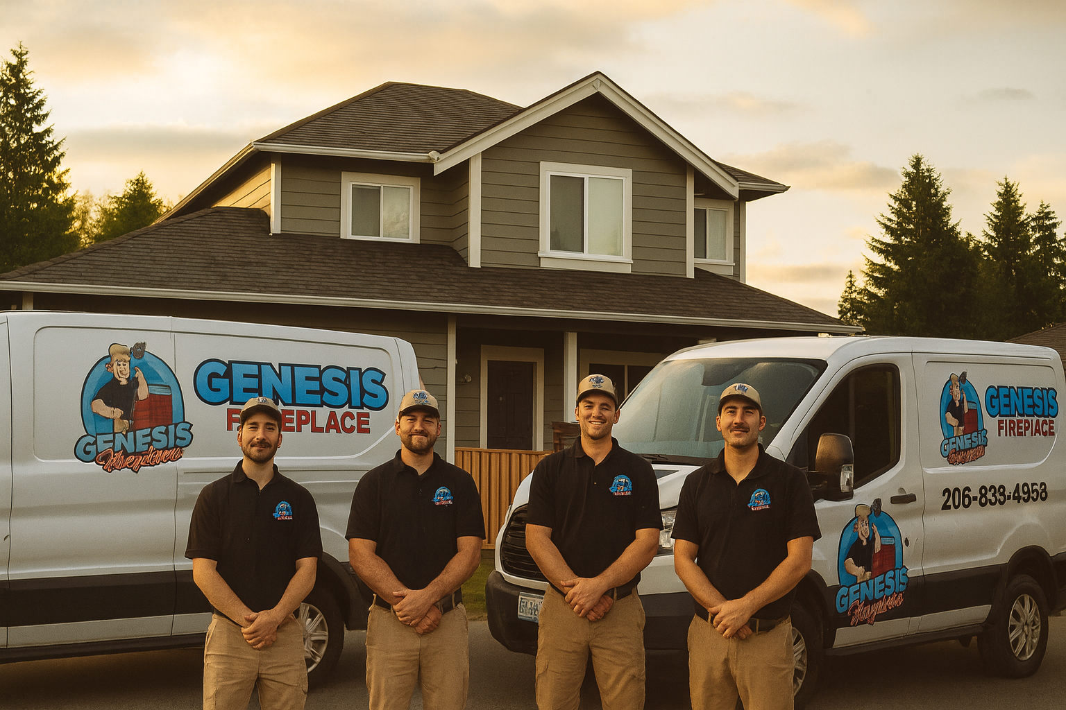 Genesis Fireplace And Chimney - Professional chimney cleaning and repair services in Renton, Washington