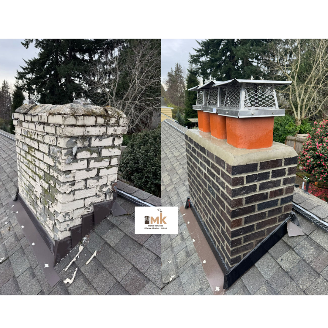 MK Home Services LLC - Professional chimney cleaning and repair services in Bellevue, Washington