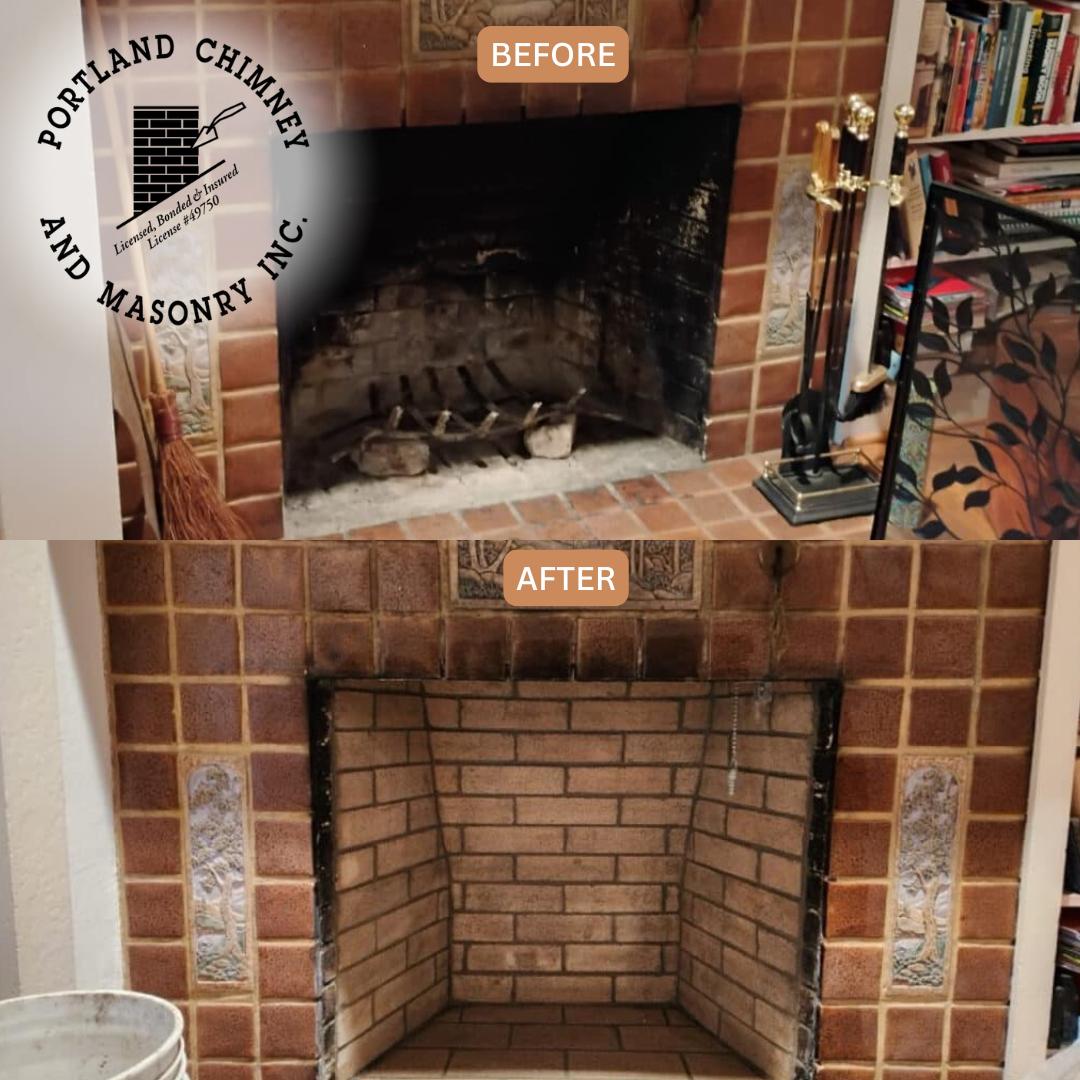 Portland Chimney chimney services work photo 5 - Professional chimney cleaning and repair in Portland, Oregon