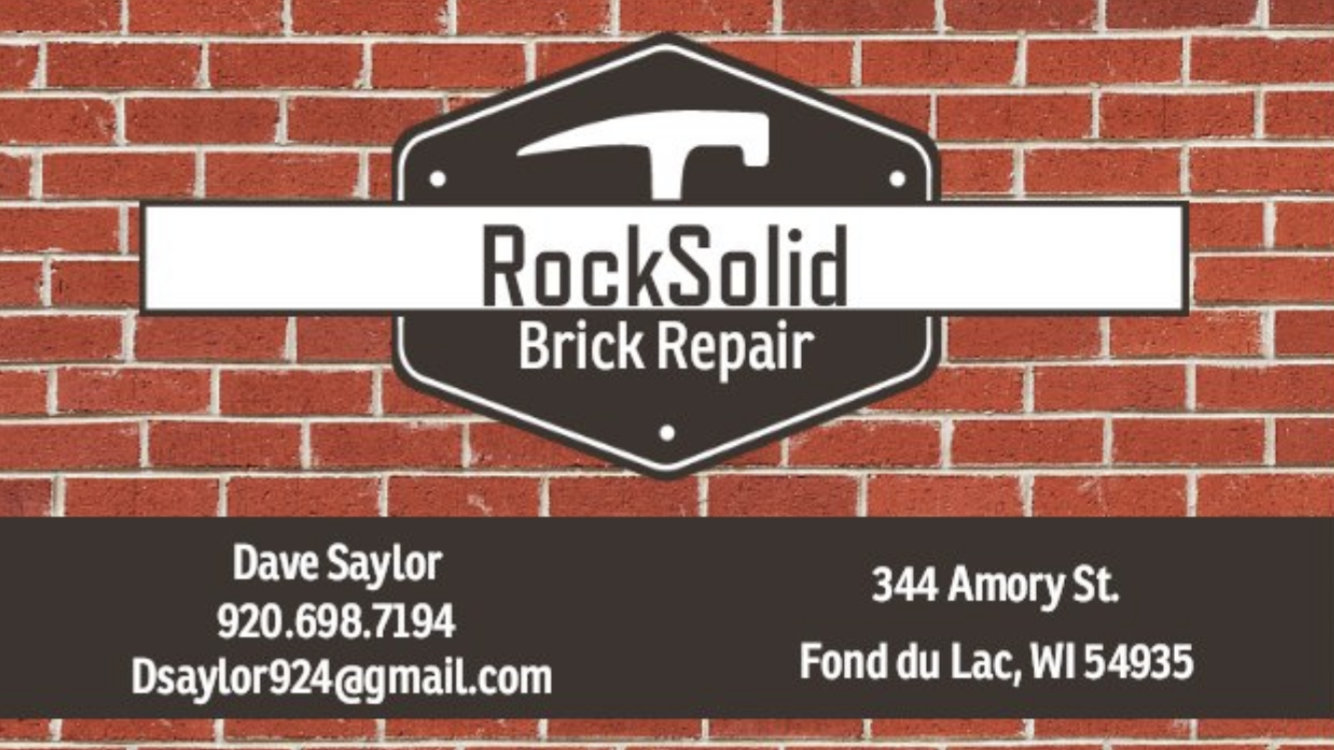 RockSolid Brick Repair - Professional chimney cleaning and repair services in Oshkosh, Wisconsin