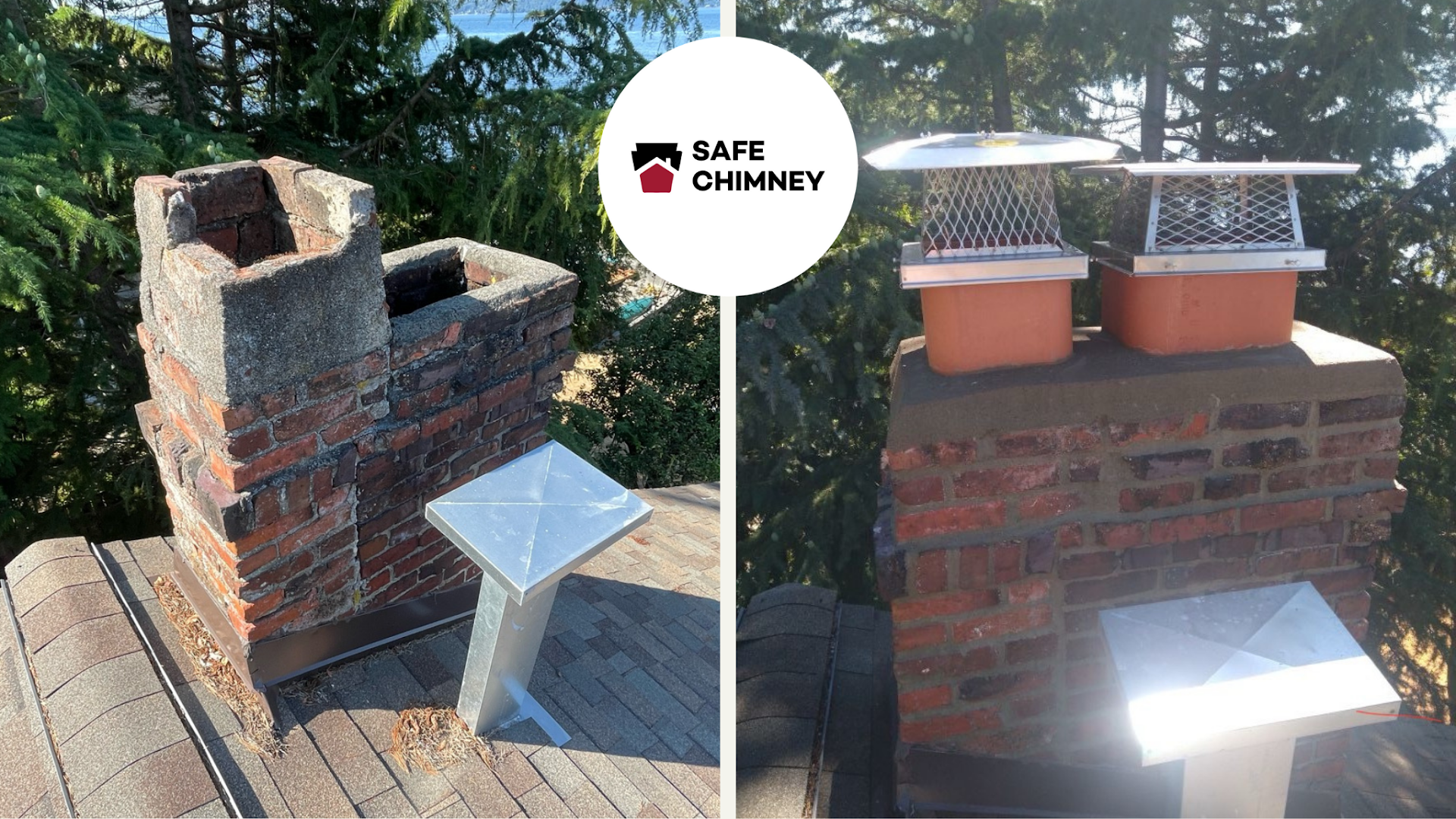 Safe Chimney Inc - Professional chimney cleaning and repair services in Bellevue, Washington