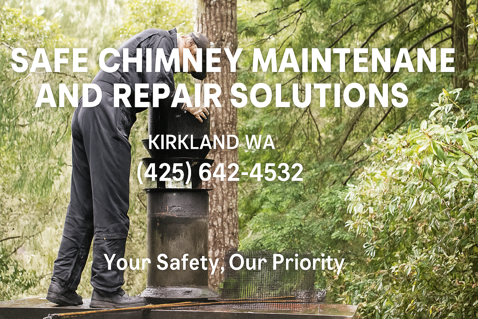 Safe Chimney Maintenance and Repair Solutions Kirkland WA - Professional chimney cleaning and repair services in Kirkland, Washington
