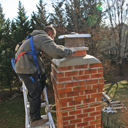The Chimney & Fireplace Repair of Concord chimney services work photo 5 - Professional chimney cleaning and repair in Concord, California